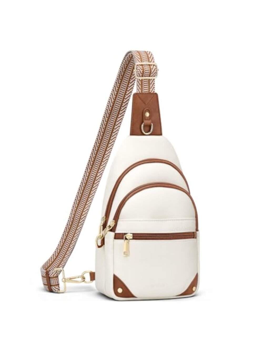 Anti Theft Crossbody Bag RFID Sling Purse Faux Leather Travel